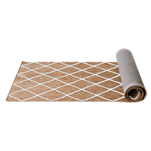 Chevron Jute Runner - 80x300cm
