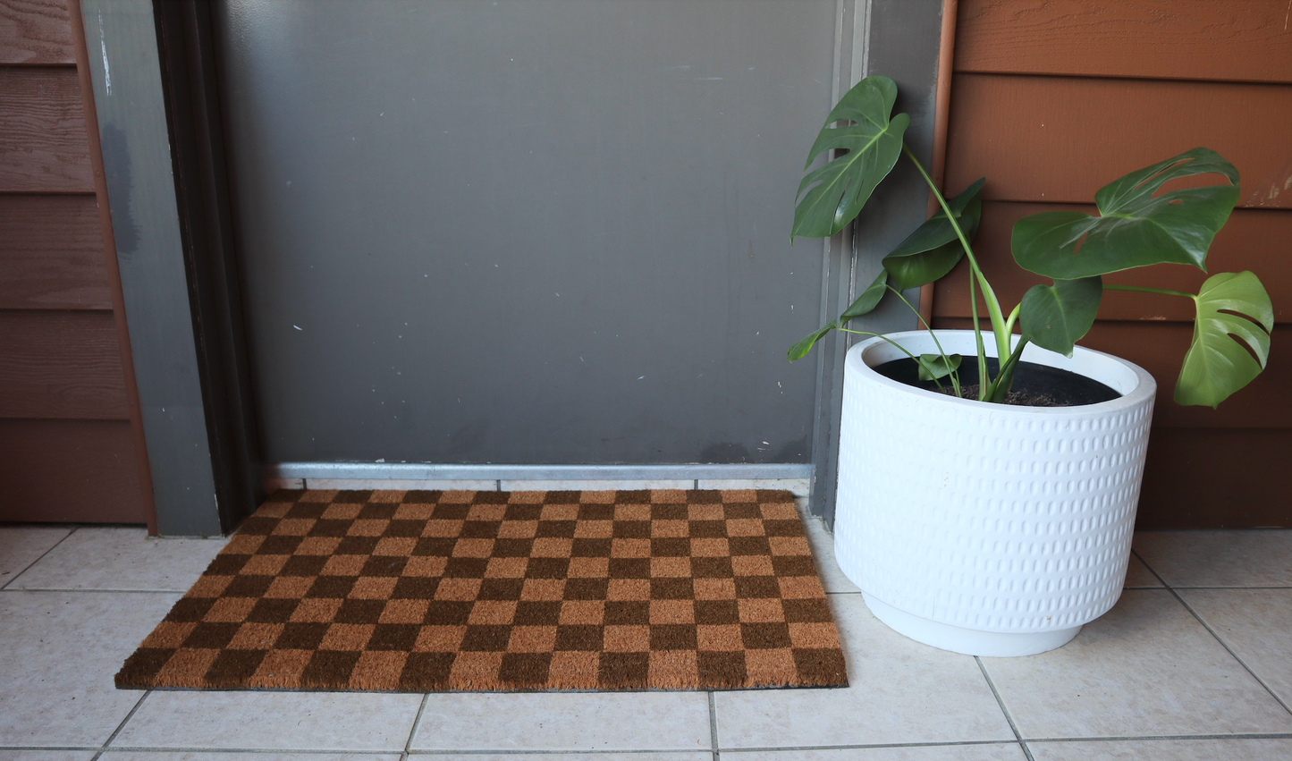 Doormat Coir Check