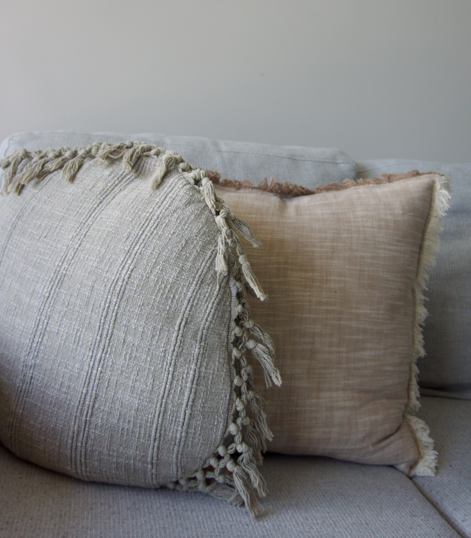 Round Kubu Cushion Sage
