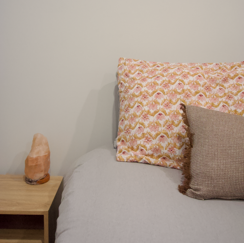 BREAKFAST WAFFLE CUSHION W FRINGE 30x60cm EARTH