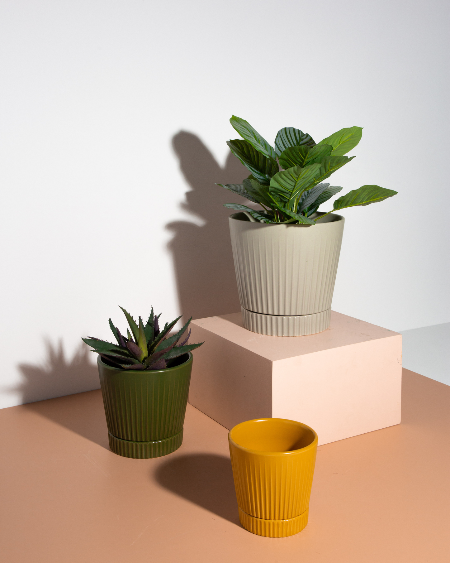 Indie Planter Medium - Mustard