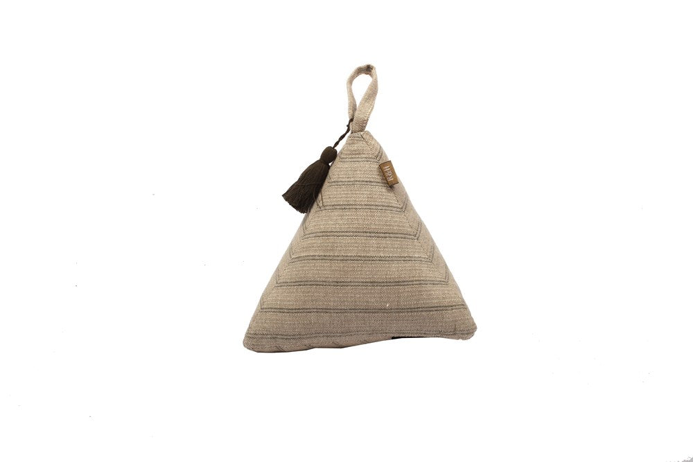 Provincial Stripe Doorstop Burnt Olive