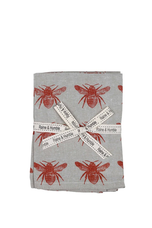 ABBY BEE NAPKIN TERRACOTTA SET OF 4