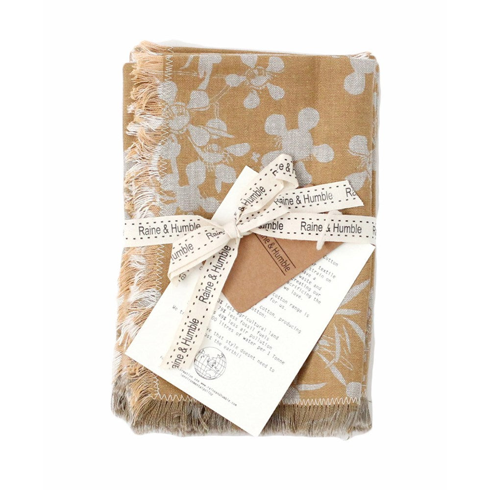 Myrtle Napkin Honey Set 4