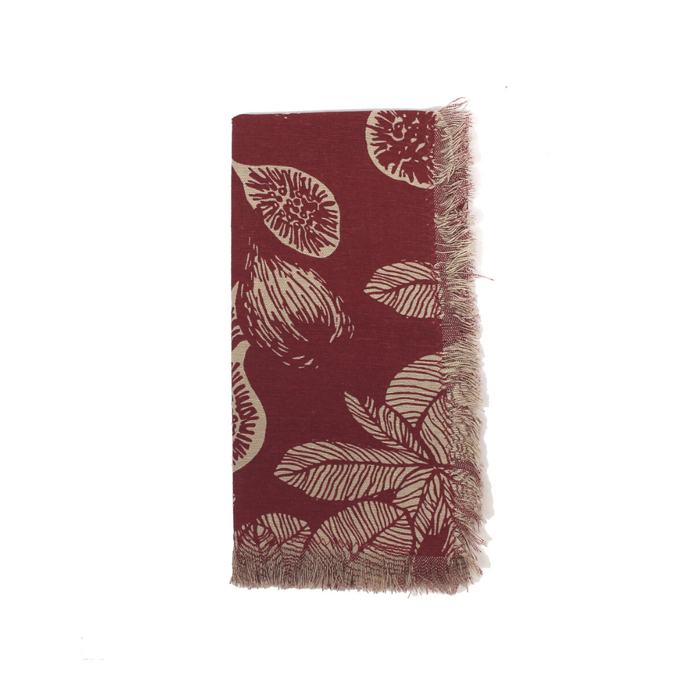 Fig Tree Napkin Ruby Set 4