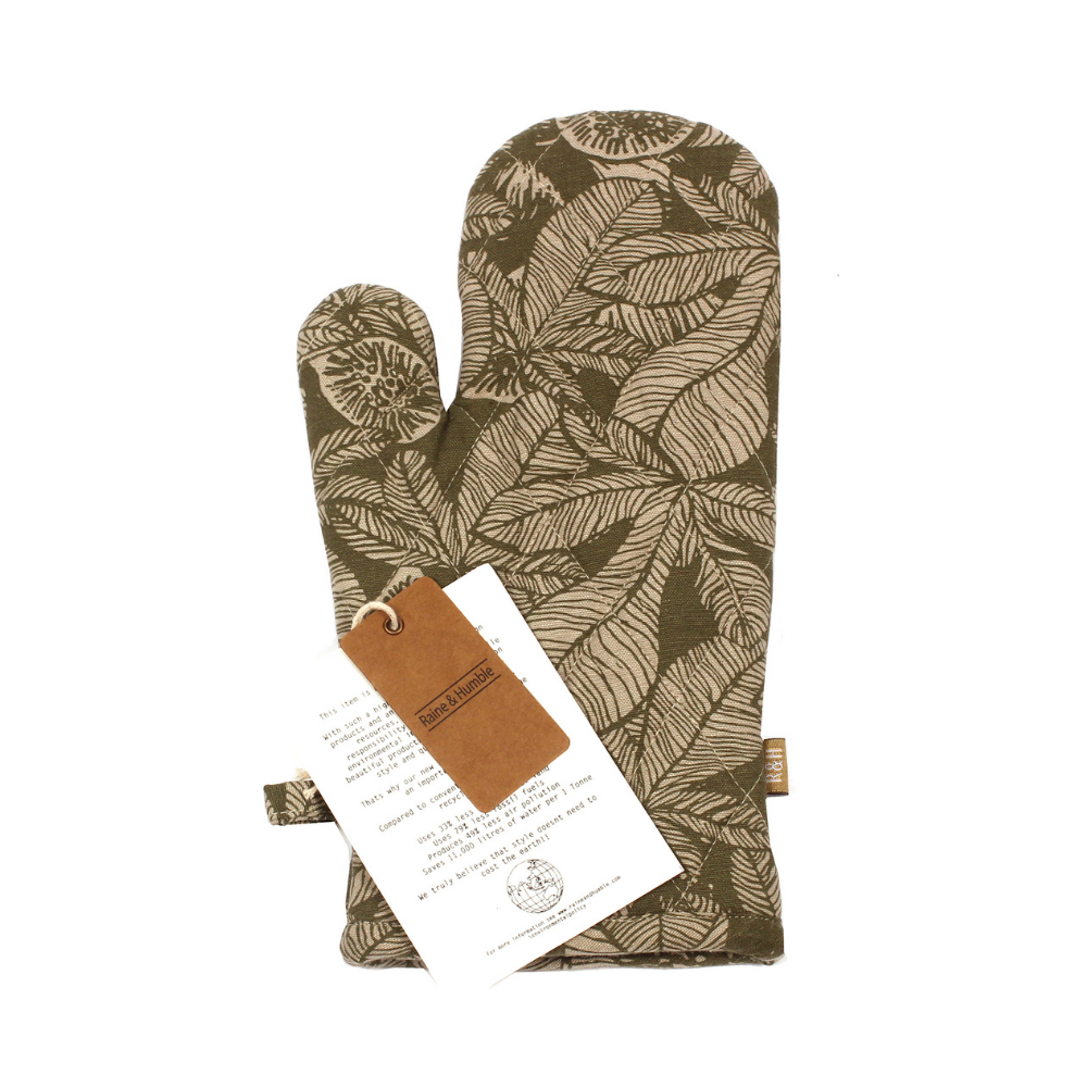 Fig Tree Single Oven Glove Burnt Olive