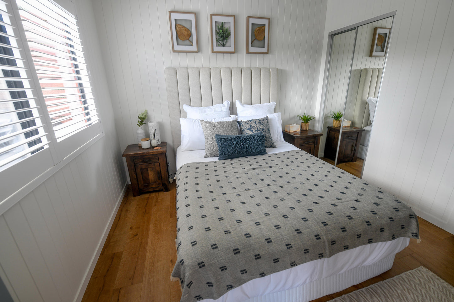 Fig Tree Cushion Dark Slate
