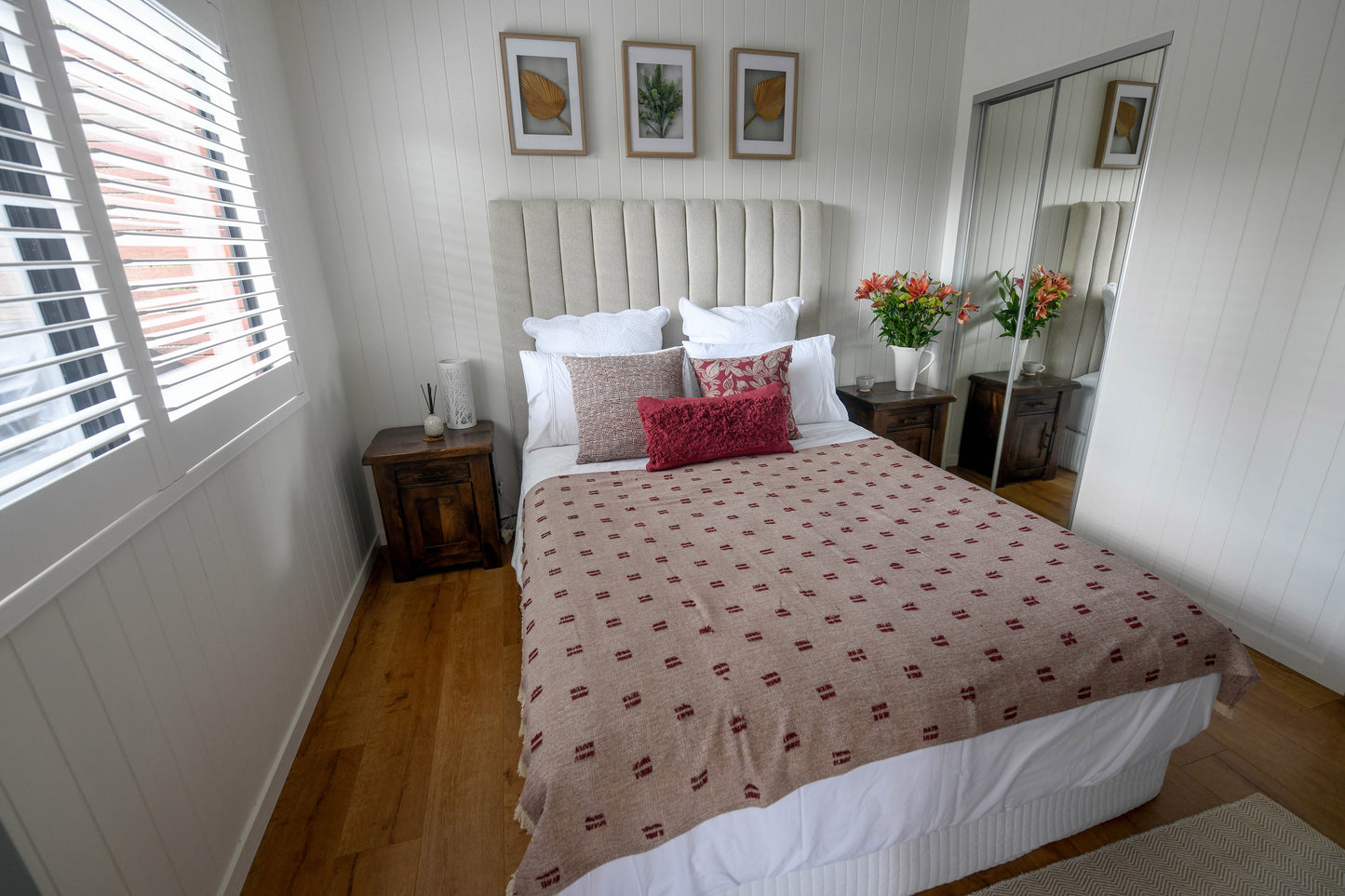 Fig Tree Cushion Ruby