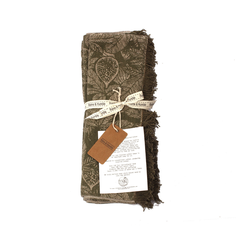 Fig Tree Placemat Burnt Olive S/4