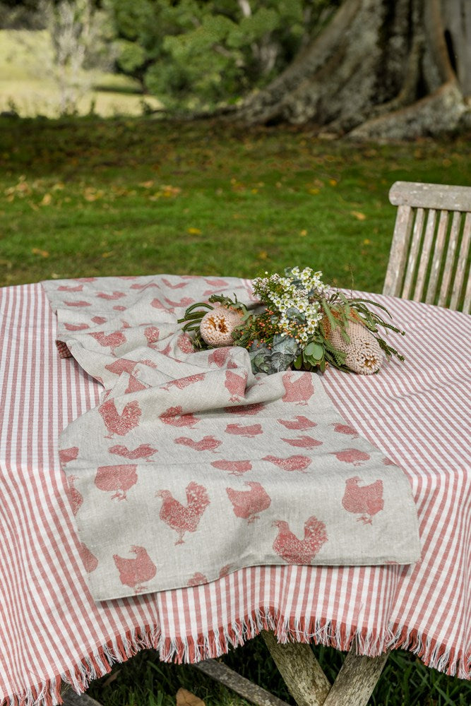 HENRIETTA TABLE RUNNER FIG