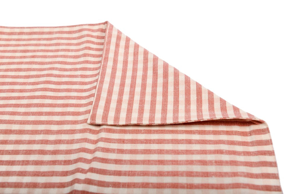 GINGHAM TABLE RUNNER FIG
