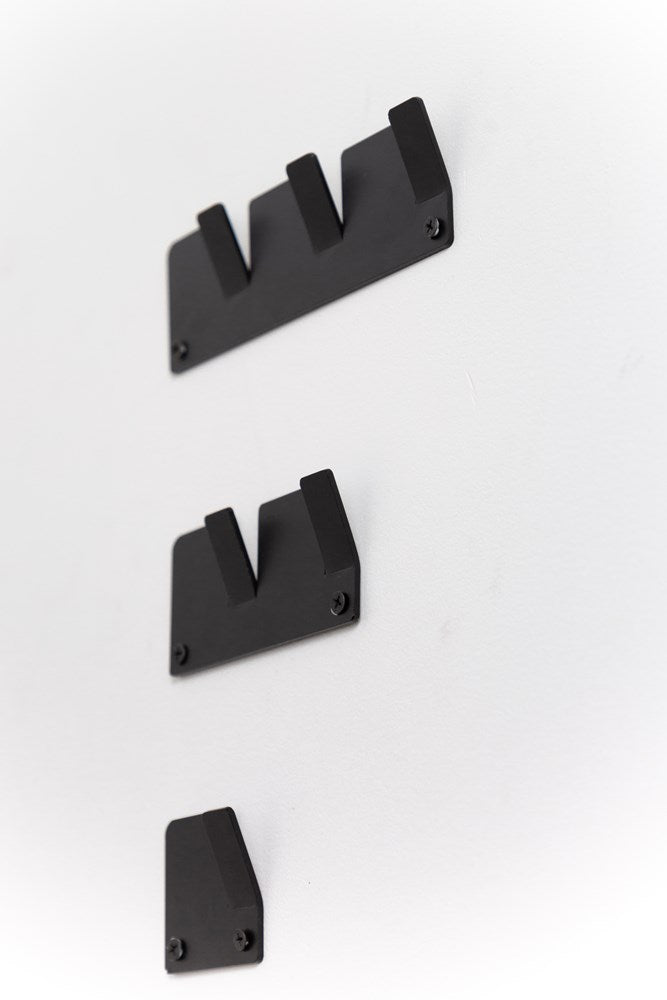 Alfa Wall Hooks Set - Black