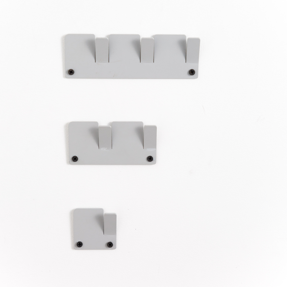 Alfa Wall Hooks Set - Warm Grey
