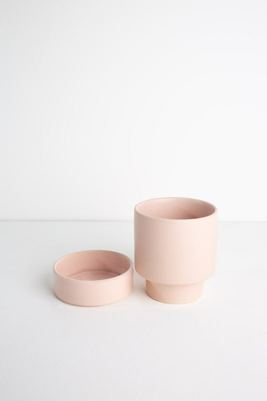 Billie Planter Medium - Dusty Rose