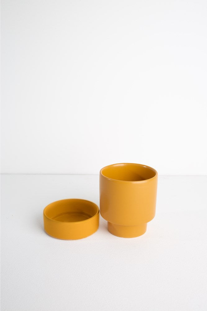 Billie Planter Small - Mustard