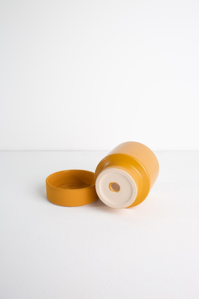 Billie Planter Small - Mustard