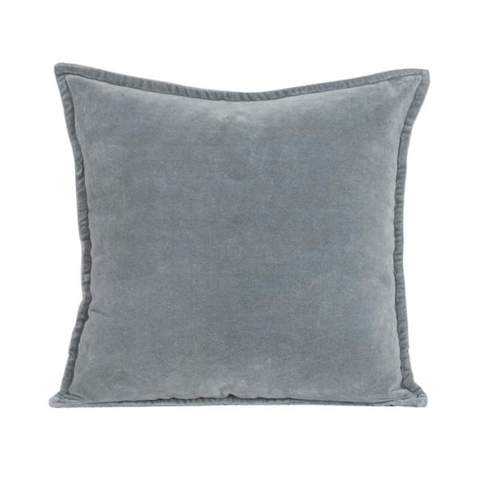 Velvet Cushion Slate 50x50