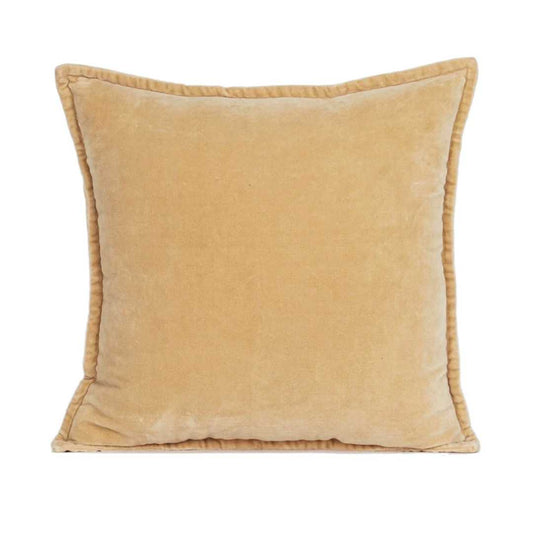 Velvet Cushion Honey 50x50