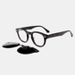 Clipon Reading Sunglasses Acetate - Black