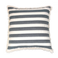 Bold Stripe Cushion Dk Slate 60x60