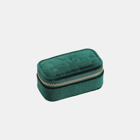 Aria Rect Jewellery Box - Emerald