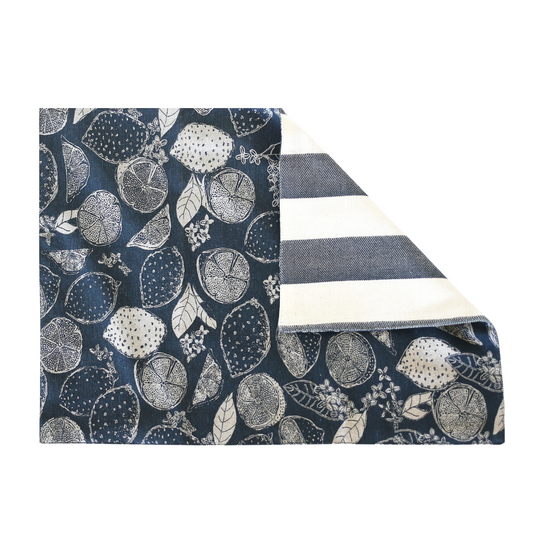 Lemon Marmalade Placemat Dk Slate S/4