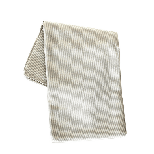 Pin Stripe Tablecloth Sage 140x240