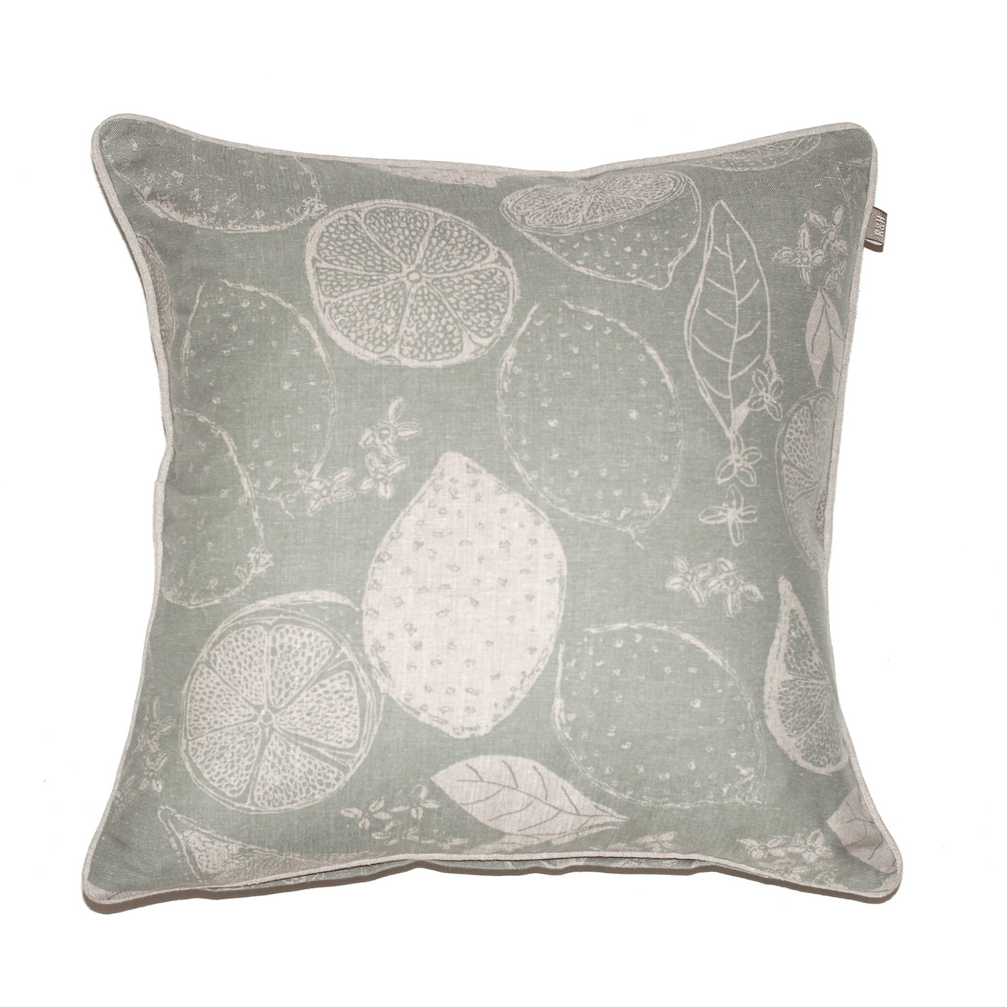 Lemon Marmalade Cushion Sage 45x45