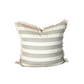 Bold Stripe Cushion Sage 60x60