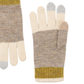Noemi Glove - Olive Stripe