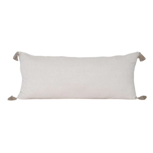 Herringbone Long Cushion Taupe 40x90