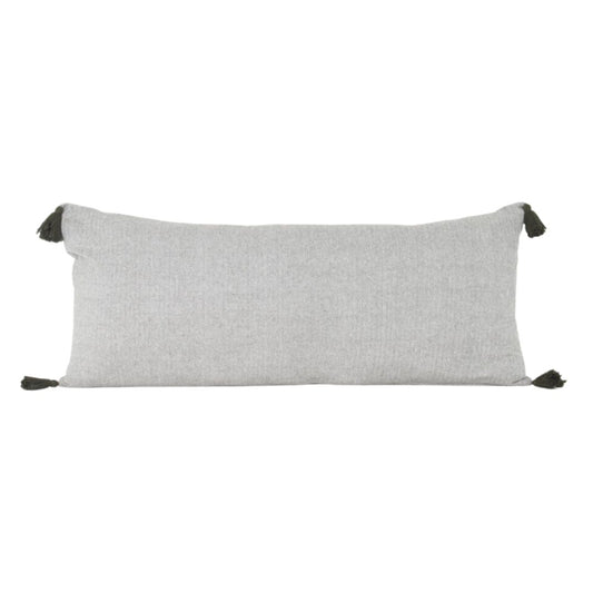 Herringbone Long Cushion Burnt Olive 40x90