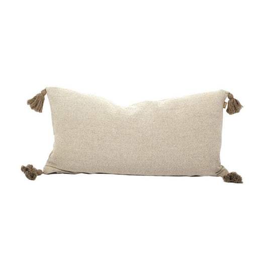 Herringbone Breakfast Cushion Taupe 30x60