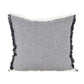 Heavy Herringbone Cushion Dark Slate 60x60