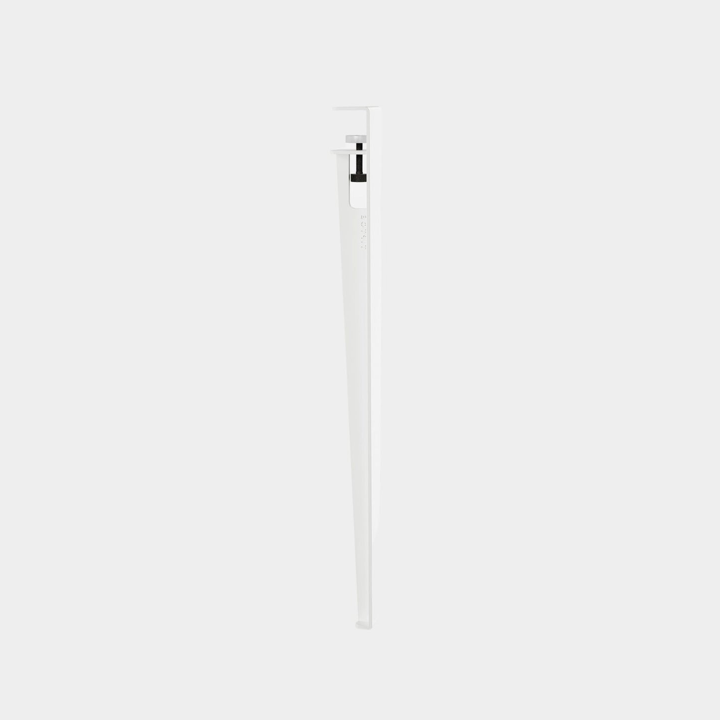 Metal Legs Long Single - White