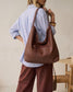 Fiona Reversible Shoulder Bag - Brown Leopard