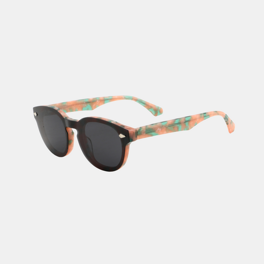 Clipon Reading Sunglasses Acetate - Pink Tort +3