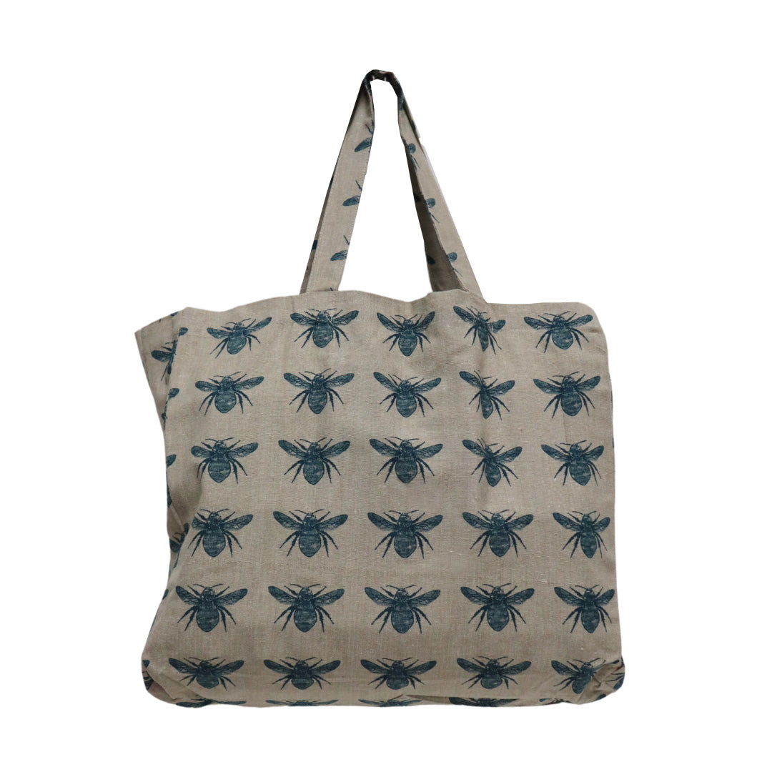 ABBY BEE TOTE PRUSSIAN BLUE