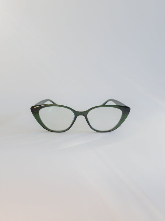 Ginger Reading Glasses - Atrovirens
