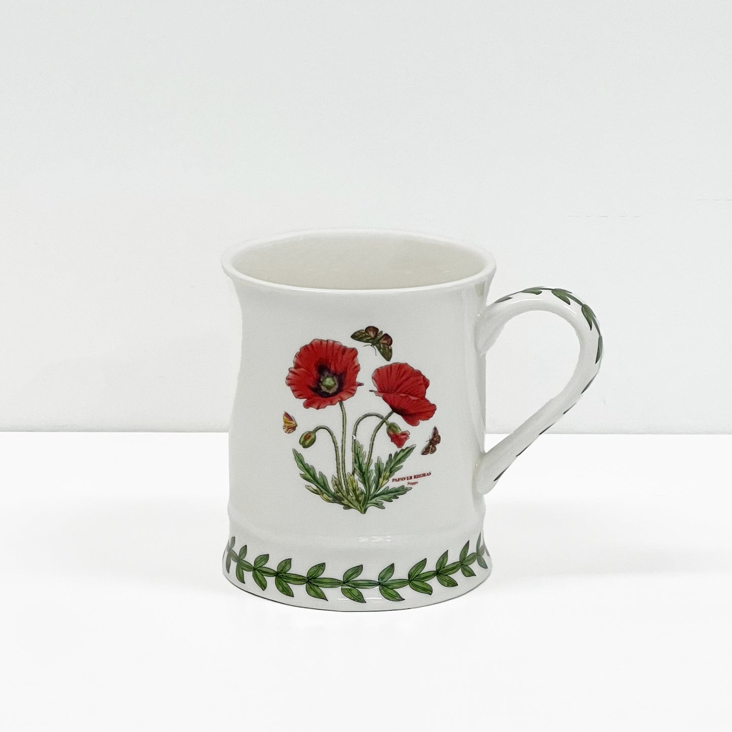 Lennon Ceramic Mug 350ml - Red Poppy