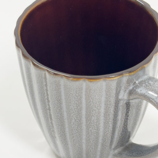 Rowan Ceramic Mug 360ml - Grey