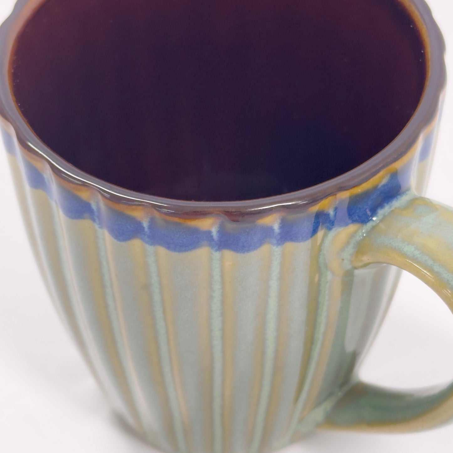 Rowan Ceramic Mug 360ml - Blue