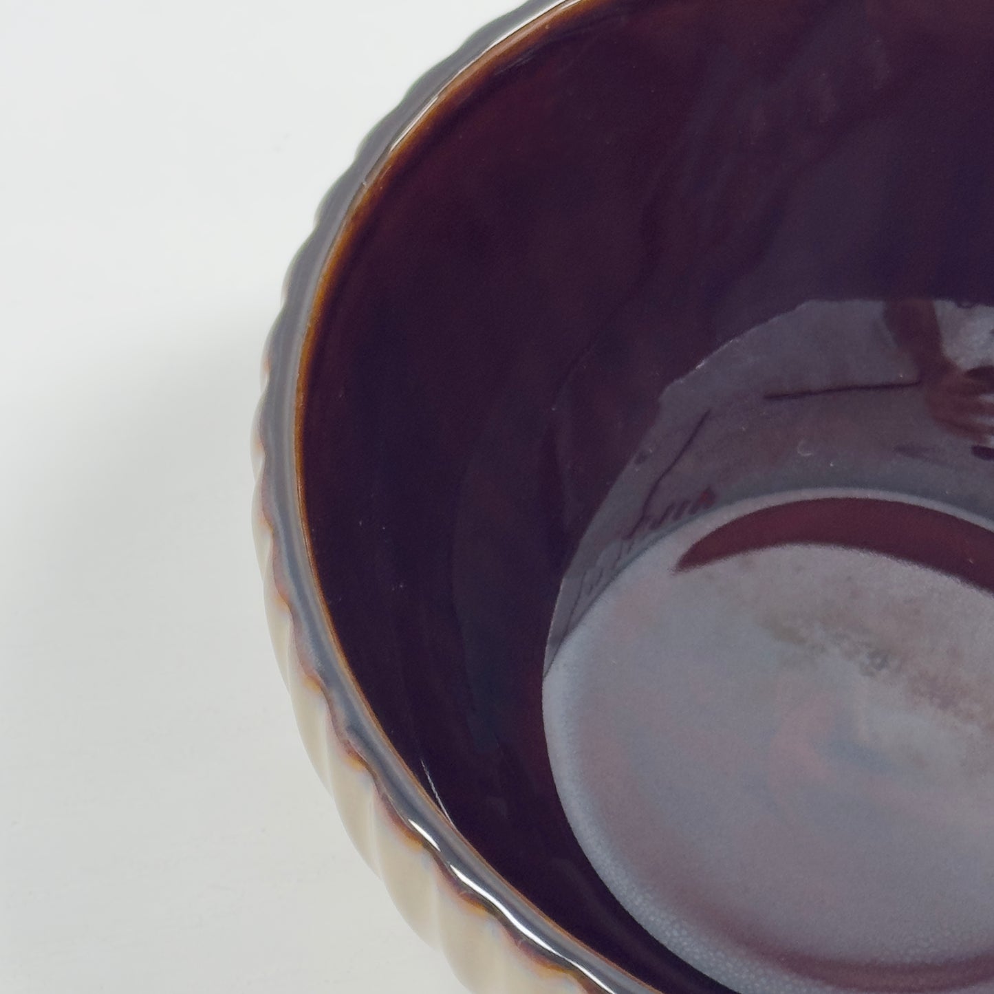 Finley Ceramic Bowl - Brown 6"