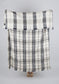 BERRY CHECKD TEXTURED THROW BLUE