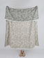BERRY JACQUARD THROW OLIVE