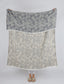 BERRY JACQUARD THROW BLUE