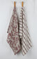 BERRY TEA TOWEL PACK OF 2 RED