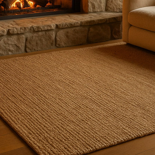 Jute Floor Rug Bubble 160x240cm