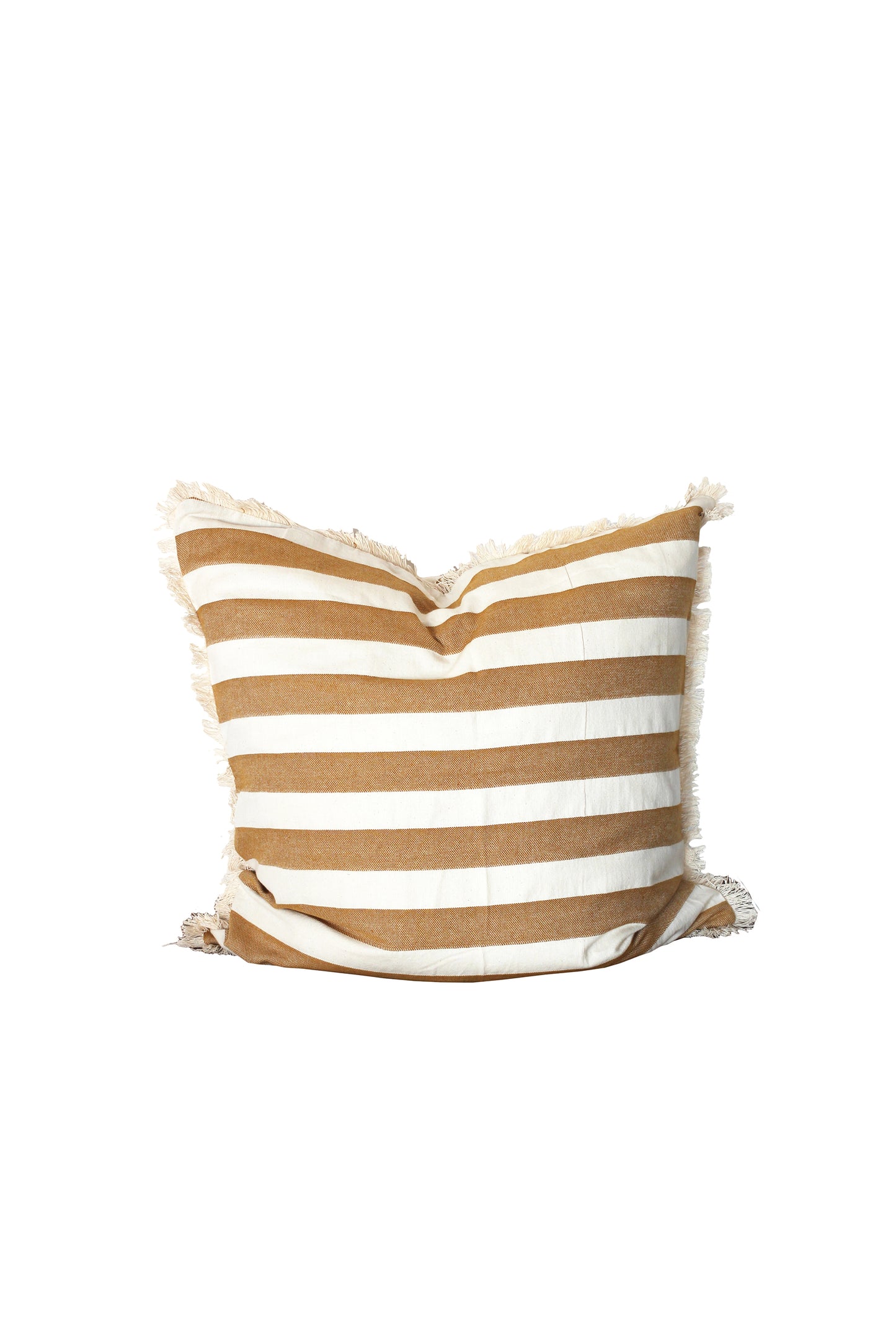 Bold Stripe Cushion Golden Yellow 60x60