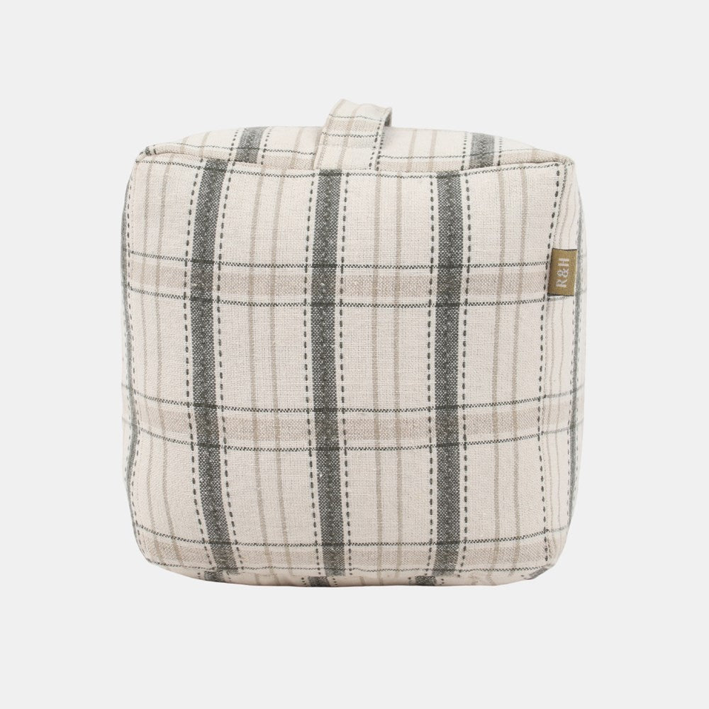 BERRY & BUG DOOR STOPPER SQUARE  OLIVE